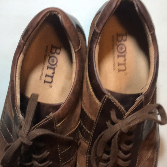 Men’s Born leather lace up sneaker - Picture 4 of 5